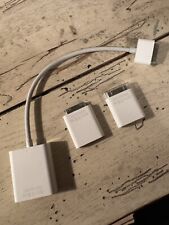 Genuine Apple adapters, A1368, A1362, A1358 USED LOT ,  picture