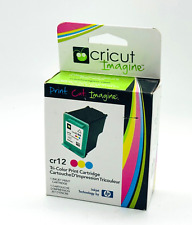 New Cricut Imagine HP CR12 CR 12 Tri-Color Ink Print Cartridge Expired picture