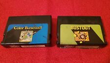 Vintage Tandy TRS-80 Radio Shack Games 1983 BUSTOUT & 1981 COLOR BASEBALL  picture