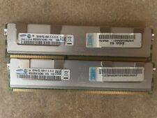 SAMSUNG 32GB (2X16GB) RAMS PC3-8500R DDR3-1066MHZ ECC M393B2K70CM0-YF8 K2-4(7) picture
