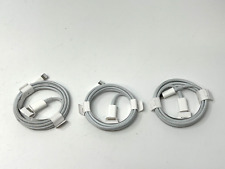 LOT of 3 - GENUINE Apple USB-C to Lightning Charging Cable 1m MM0A3AM/A - No Box picture