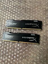HyperX FuryRAM PC4-17000 DDR4 2133MHZ 8GB (2x4GB) HX421C14FBK4/16 Black picture