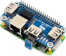Ethernet/USB HUB HAT Expansion Board for Raspberry Pi 4B/3B+/3B/2B/Zero/Pi Zero picture