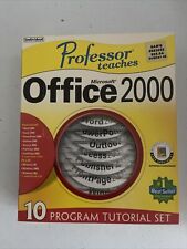 Vintage PROFESSOR TEACHES 7 CD LOT WINDOWS OFFICE 2000 picture
