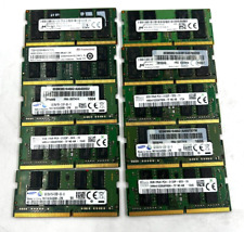 LAPTOP RAM -*LOT OF 10* MIXED BRANDS 8GB 2RX8 PC4 - 2133P picture