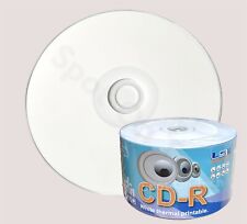 LSK Media CD CD-R White Thermal Hub Printable 80Min/700MB/52x Everest - Bulk Lot picture