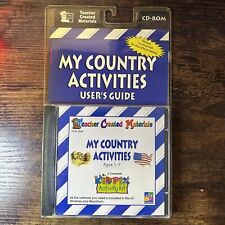 My Country Activities New CD Rom Teacher Created Materials Activity Kit 1999 picture