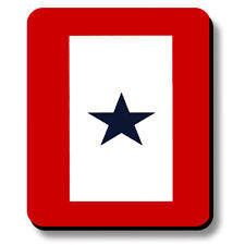 Blue Star Member in Service Military Family Mouse Pad 1/8in or 1/4in Thick picture