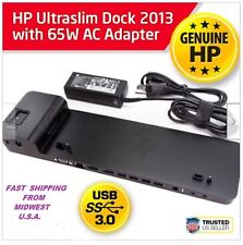 💥NEW GENUINE HP 2013 UltraSlim Docking Dock for EliteBook 840 G1,2,3,4,5,6 picture