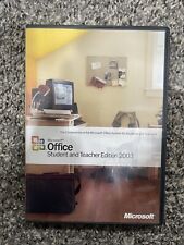 Genuine Microsoft Office Student and Teacher Edition 2003 Complete w/ Key Tested picture