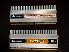 LOT OF 2 CORSAIR 2 X 1GB RAM DDR2 PC2-6400U 800MHz OK CM2X1024-6400C4DHX picture