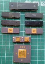 Lot 9 vintage RARE CPUs picture