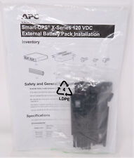 APC ORIGINAL MANUAL FOR X-SERIES 120 EXT BATT PACK SMX120RMBP2U W/BRACKETS - NEW picture