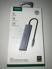 Ugreen 6-in-1 USB-C Multifunction Adapter Supports HD Windows/macOS/iPadOS picture