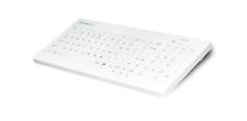 PUREKEYS Medical Keyboard Compact FA Wireless White for Hospital, Dentist, Cl... picture