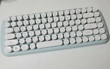 ACTTO Retro Pop Mini Bluetooth Keyboard BTK-03 Baby Blue  picture
