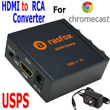 HDMI to 3 RCA /AV Converter for Google Chromecast 1 2 3 & Ultra Media Player picture