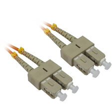 20 PACK LOT 15m SC-SC Duplex 50/125 OM2 Multimode Fiber Patch Cable Orange 50FT picture