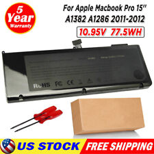 Genuine OEM Battery A1382 A1286 For Apple MacBook Pro 15