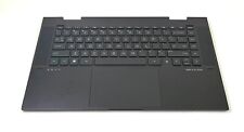 New Genuine HP ENVY X360 15M-EU0 Series Palmrest Touchpad Keyboard M45489-001 picture