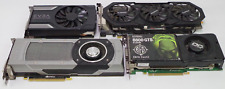 Lot of four PCIE Video Graphic Cards As Is For Parts GTX 770 GTX 1060 gv-n970wf3 picture