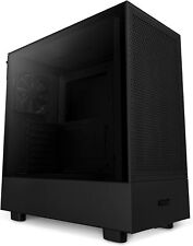 NZXT H5 Flow Compact ATX Mid-Tower Gaming Case - High Airflow Glass Panel-Black picture