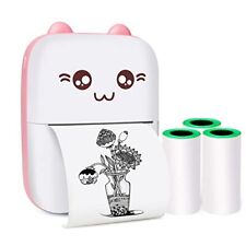 Mini Pocket Printer, Gifts for kids, Portable Thermal Printer for Pictures/Retro picture