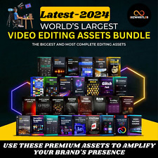 Complete Video editing bundle, Premier Pro Video Editing Assets, Video Editing picture
