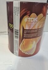 100x TDK DVD-R : 16x 4.7 GB - Blank Recordable Disks - New Sealed Spindle picture