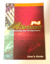 RARE VINTAGE OEM ECS P4ITA2 MOTHERBOARD MANUAL RM00MSBX24 picture