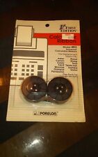 Vintage 1989 Porelon Universal Calculator Ribbon Model 483 Nylon Black/Red NOS picture