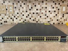 Cisco Catalyst 3750-E Series WS-C3750-48PD-SF 48-Port 10/100 / T-8 picture