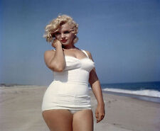 Marilyn Monroe - on the beach in a white bikini - New Mouse Mat picture
