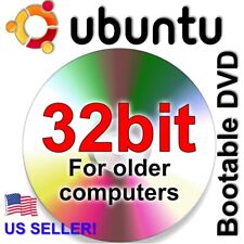 Ubuntu Linux 17.04 32bit Version BOOTABLE/LIVE DVD for older PCs  picture