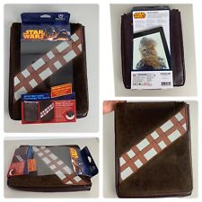 Star Wars Chewbacca Furry Zip Flip Tablet Sleeve Case for Tablet iPad picture