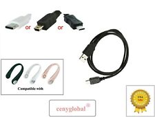 USB Cord For Portable Hanging Neck Fan Cooling Air Cooler Electric Conditioner picture