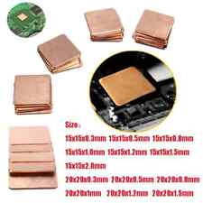 15x15/20x20mm  Heatsink Coppers Shim Thermal Pads for Laptop IC Chipset GPU CPU picture