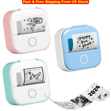 Phomemo T02 Portable Pocket Mini Thermal Printer Photo Label Sticker Bluetooth picture