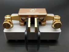 HEC Telegraph Key Automatic Key Dual-Paddle magnetic Rebound CW Key Morse Key picture