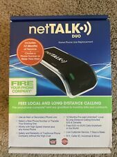 NetTalk DUO VOIP Device Free Calls to US and Canada Ethernet / Brand NEW in Box picture
