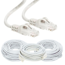 CAT6 Patch Cable 500mhz Ethernet Internet Network Router LAN RJ45 UTP WHITE LOT picture