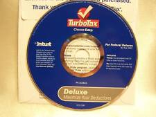 Intuit Turbo Tax Deluxe 2007 Federal CD Do Back Taxes or Print Returns picture