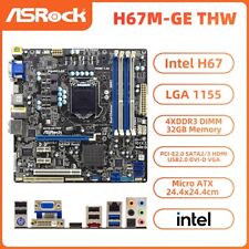 Asrock H67M-GE/THW Motherboard M-ATX Intel H67 LGA1155 DDR3 SATA2/3 HDMI eSATA picture
