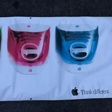 Apple Computer _ THINK DIFFERENT BANNER _ iMac Macintosh _ Authentic Vintage picture