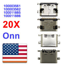 20X Type-C USB Charging Port For ONN 8'' Surf Gen 2 Tablet 100011885 100003561 picture