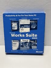 Microsoft Works Suite 2003 Software CD - Comes With Product Key picture