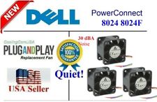 3x Quiet version (30dBA) Replacement(fans only) for Dell PowerConnect 8024 8024F picture