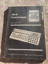  Radio Shack TRS-80 Pocket Computer SOFTWARE CATALOG NUMBER 26-3501. picture