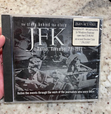 Vtg CD ROM, The Story Behind The Story JFK, New Sealed, Sixth Floor Museum, OOP picture