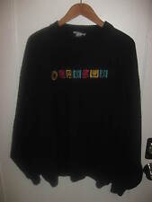 Apple Computer Ipod Ipad Iphone Cancun Mexico Embroidered Logo Black Sweater XL picture